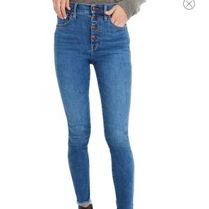 Madewell 10 inch high-rise skinny jeans